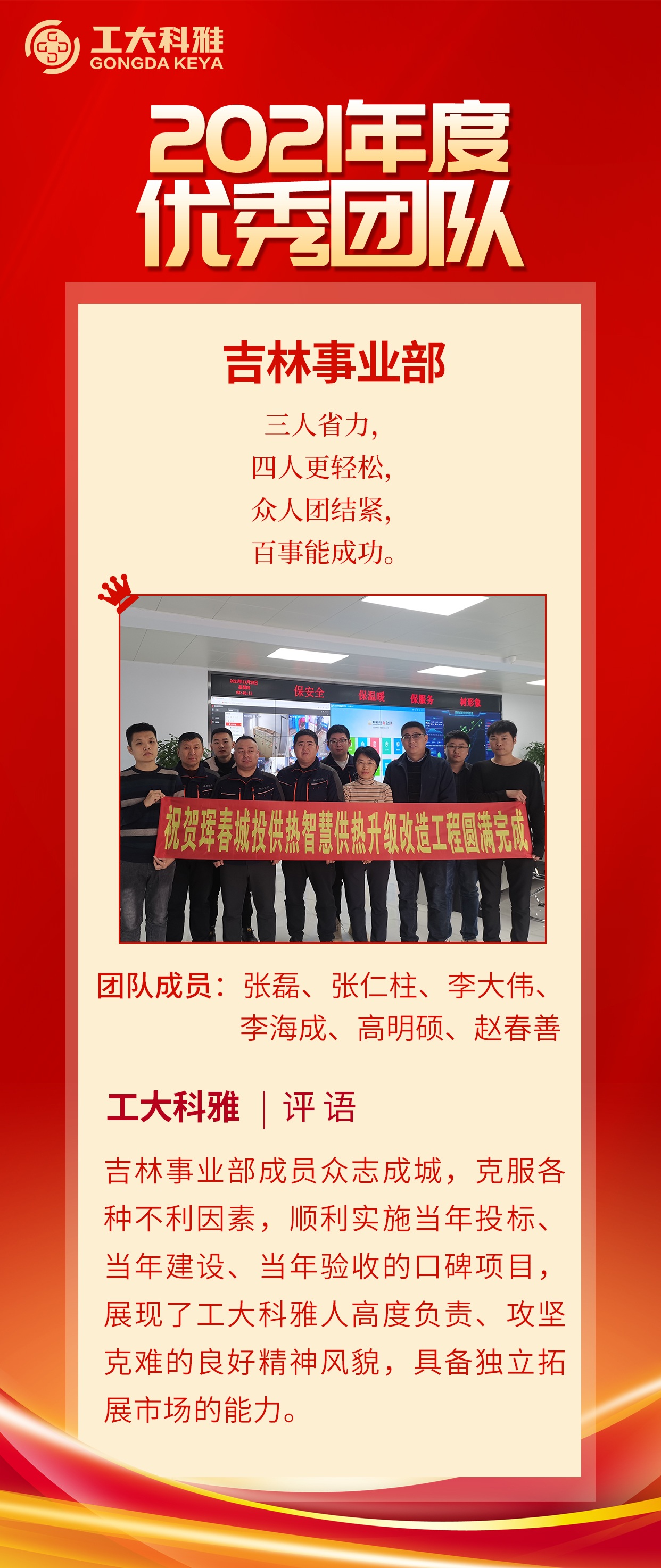 閃閃發(fā)光的你們丨快來pick2021年度優(yōu)秀團(tuán)隊(圖3)